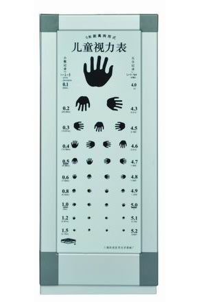 上海躍進5M手掌型標準對數(shù)視力燈箱SLD-II-5M
